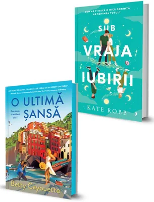 Pachet Sub vraja iubirii + O ultima sansa. Set 2 carti