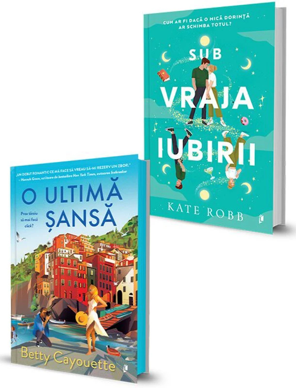 Pachet Sub vraja iubirii + O ultima sansa. Set 2 carti