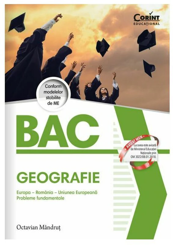 Bacalaureat 2025 - Geografie. Europa – Romania – Uniunea Europeana. Probleme fundamentale