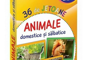 36 de Jetoane - Animale domestice si salbatice