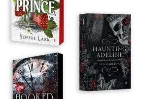 Pachet Brutal Prince + Hooked + Haunting Adeline. Set 3 carti