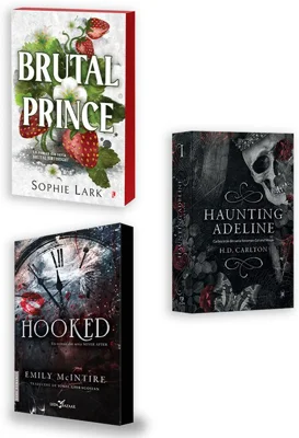 Pachet Brutal Prince + Hooked + Haunting Adeline. Set 3 carti