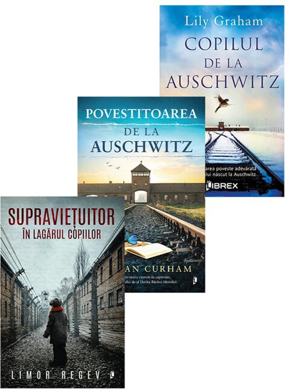 Pachet Supravietuitor al Holocaustului. Set 3 carti