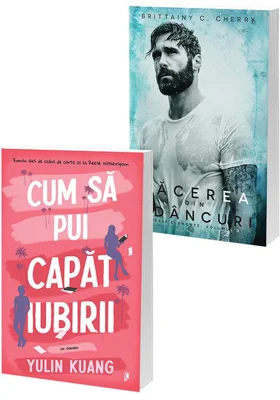 Pachet Cum sa pui capat iubirii + Tacerea din adancuri. Set 2 carti