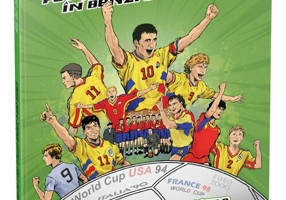 Supereroii din istoria fotbalului romanesc in benzi desenate