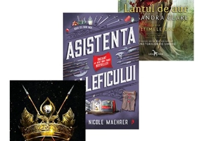 Pachet Calaretul Ciumei + Lantul de Aur + Asistenta Maleficului. Set 3 carti