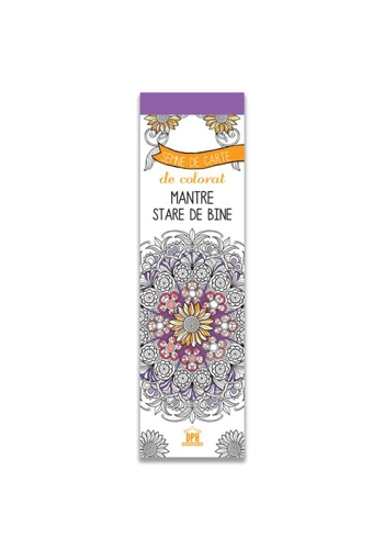 Semne de carte de colorat - Mantre - Stare de bine