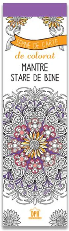Semne de carte de colorat - Mantre - Stare de bine