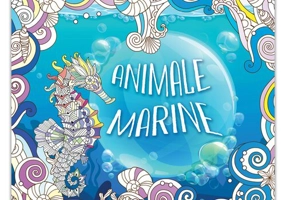 Animale marine - Carte de colorat