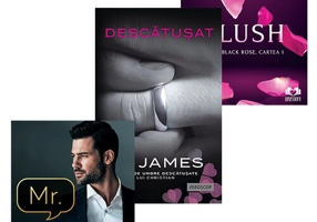 Pachet Mr Hook-up + Blush + Descatusat. Set 3 carti