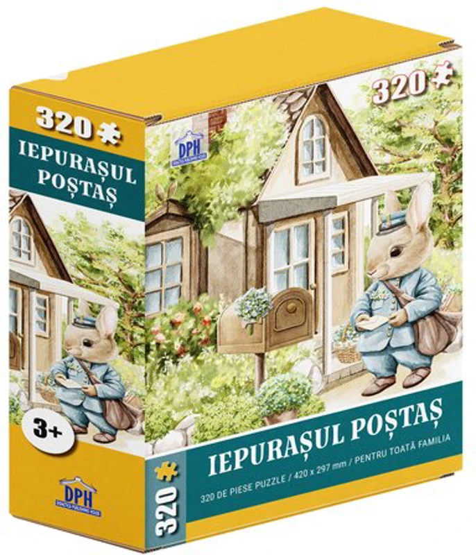 Iepurasul Postas - Puzzle 320 piese