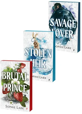 Pachet Brutal Prince + Stolen Heir + Savage Lover. Set 3 carti