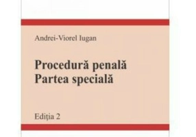 Procedura penala. Partea speciala