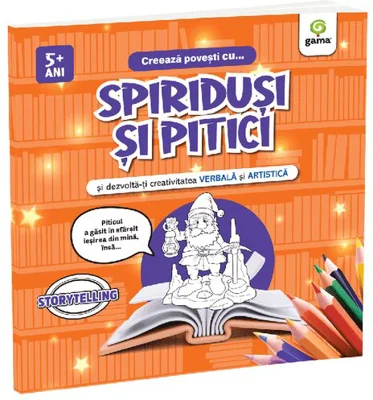 Creeaza povesti cu... SPIRIDUSI SI PITICI