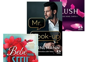 Pachet Mr Hook-up + Blush + Bebe pentru sefu. Set 3 carti