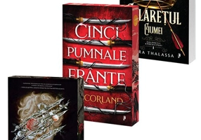 Pachet Calaretul ciumei + Nu lasa padurea sa intre + Cinci Pumnale Frante. Set 3 carti