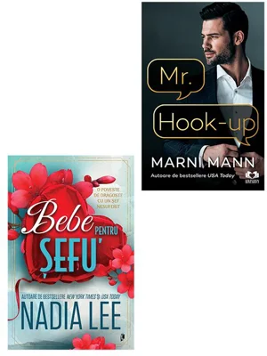 Pachet Mr Hook-up + Bebe pentru sefu. Set 2 carti