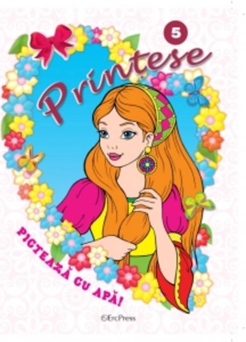 Prințese Nr. 5. Pictează cu apă