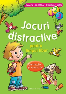 Jocuri distractive pentru timpul liber (verde)