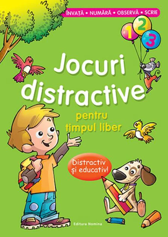 Jocuri distractive pentru timpul liber (verde)