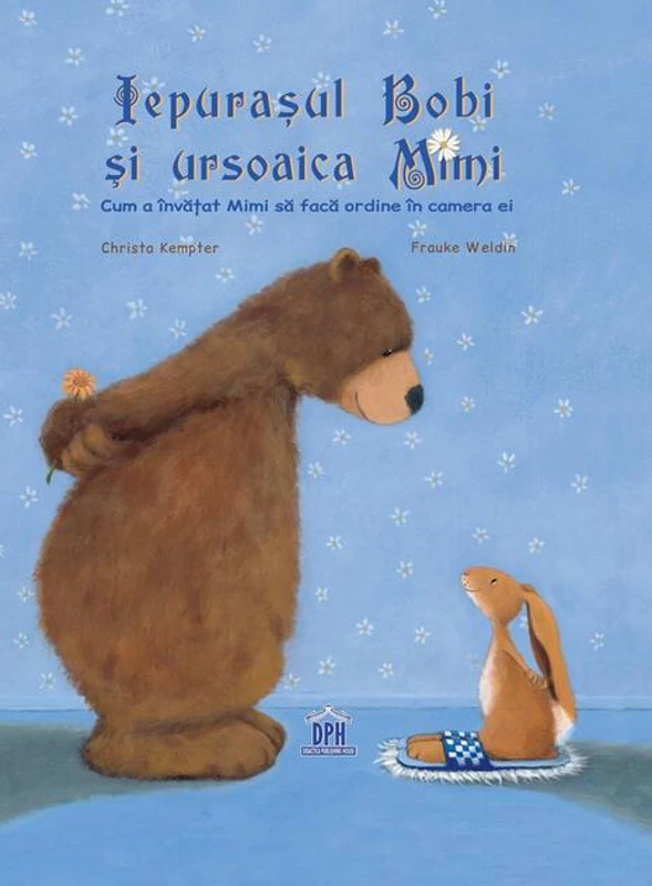 Iepurașul Bobi și ursoaica Mimi. Cum a învățat Mimi să facă ordine în camera ei