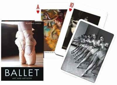 Cărți de joc Piatnik de colecție cu tema „Ballet. Art and Artistry”