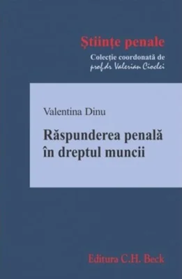 Răspunderea penală în dreptul muncii