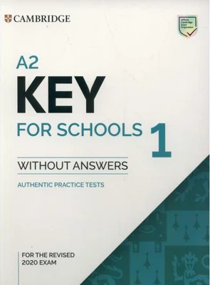 A2 Key 1 for the Revised 2020, Exam Student's Book without Answers
