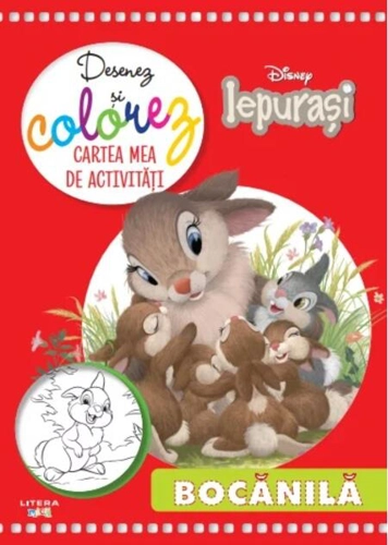Disney. Iepurași. Desenez și colorez