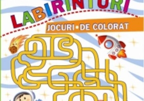 82 labirinturi. Jocuri de colorat