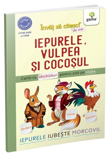 Iepurele, vulpea și cocoșul