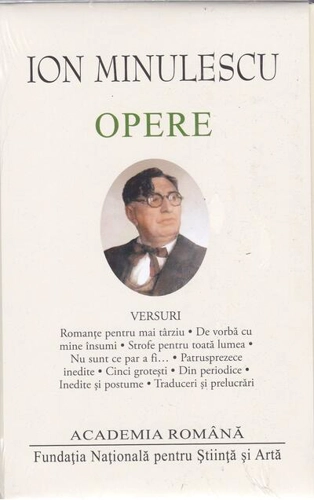 Ion Minulescu. Opere. Versuri