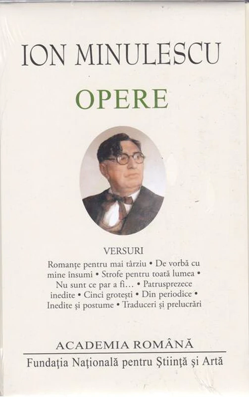 Ion Minulescu. Opere. Versuri