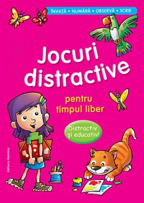 Jocuri distractive pentru timpul liber (roz)