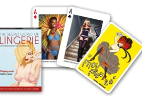 Cărți de joc Piatnik de colecție cu tema „ The Secret World of Lingerie”