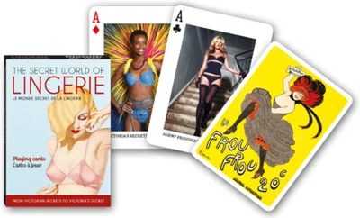Cărți de joc Piatnik de colecție cu tema „ The Secret World of Lingerie”