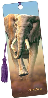 Semn de carte 3D - Elephant