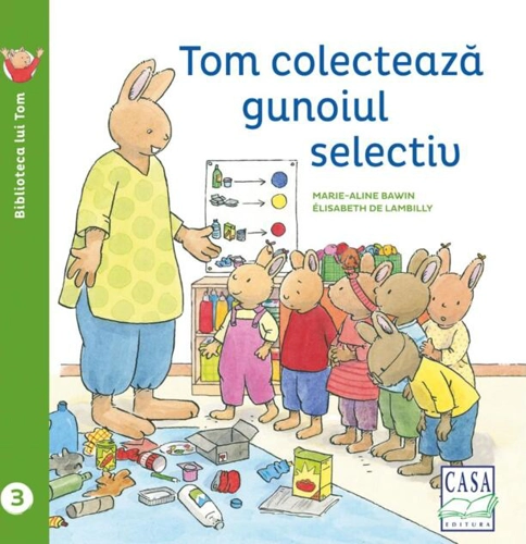 Tom colectează gunoiul selectiv