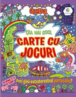 Genial! Cea mai cool carte cu jocuri