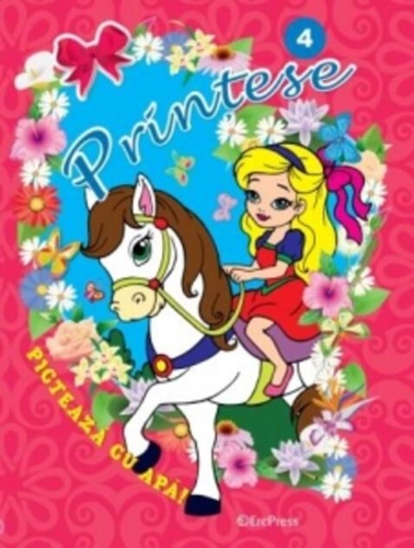 Prințese Nr. 4. Pictează cu apă