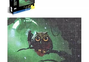 Puzzle Fosforescent Arthink Bufnița uriașă, 96 Piese