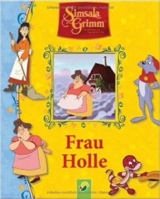 SimsalaGrimm Frau Holle : Vorlesebuch mit Fensterstanzung