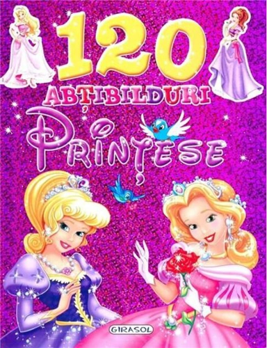 120 Abțibilduri. Prințese