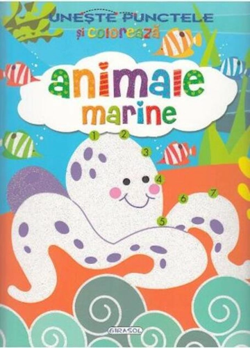 Animale Marine. Unește punctele