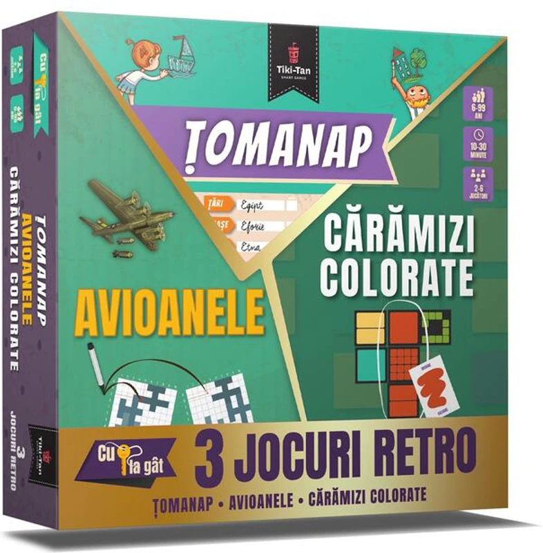Țomapan • Avioanele • Cărămizi colorate