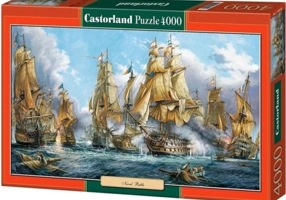Puzzle 4000 piese „Naval Battle”