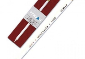 Creion Pensan pentru textile, Alb