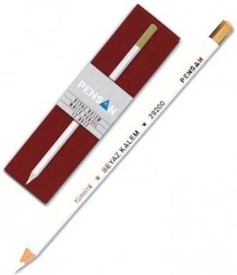 Creion Pensan pentru textile, Alb