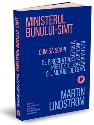 Ministerul Bunului-simț. Cum să scapi de birocrația excesivă, pretextele de doi bani și limbajul de lemn corporativ