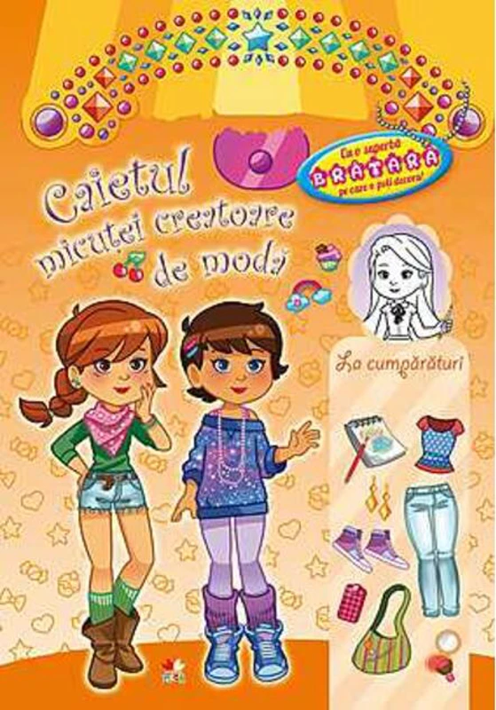 Caietul micuţei creatoare de modă. La cumpărături